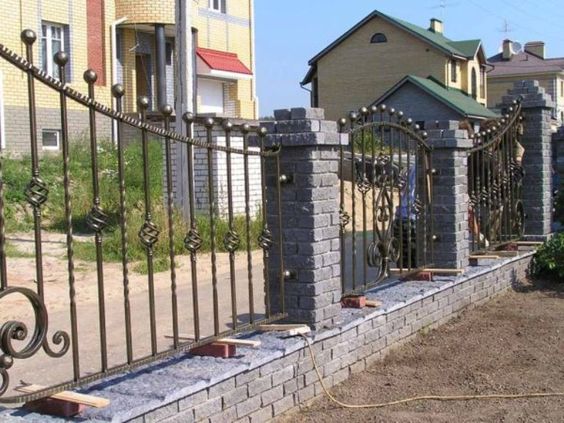 Эксклюзивный кованый забор-7 Эксклюзивный кованый забор-7